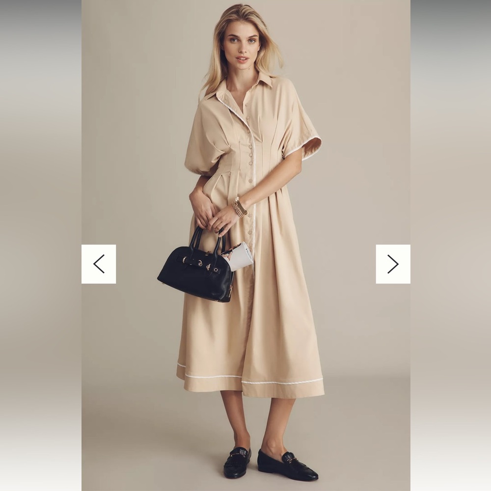 The Tobie Shirt Dress by Exquise